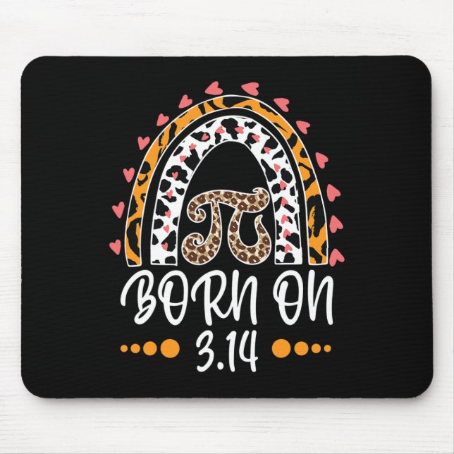 Geboren am Pi Tag Mousepad (Vorne)