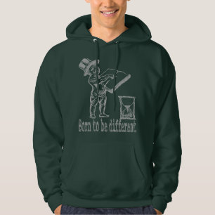 geboren, anders zu sein, mit einem Baby mit einem  Hoodie