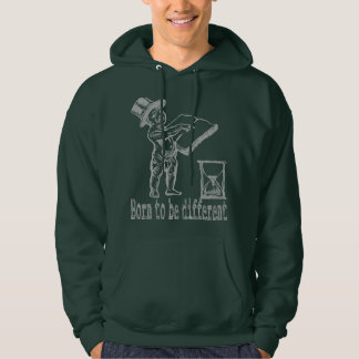 geboren, anders zu sein, mit einem Baby mit einem Hoodie