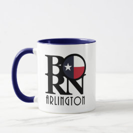 GEBOREN Arlington Texas 11oz Tasse