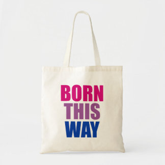 Geboren auf diese Weise Bisexuelle Bi Pride LGBTQ Tragetasche