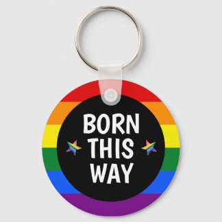 Geboren auf diese Weise Pride Schlüsselanhänger