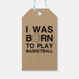 Geboren Basketball spielen Geschenkanhänger