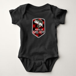 Geboren Bass-zum Fisch-Baby-karierten Fischen Baby Strampler