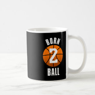 Geboren bis Byll Bysketbyll - Geborenes T-Shirt mi Kaffeetasse