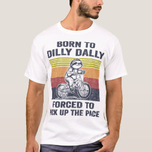 Geboren, bis fest gezwungen, das Tempo wieder aufz T-Shirt