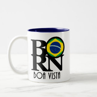 GEBOREN Boa Vista Brasilien 11oz Zweifarbige Tasse