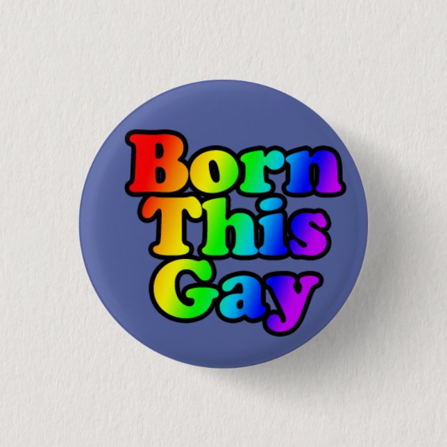 Geboren Button (Vorderseite)