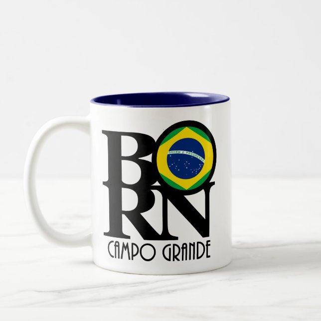 GEBOREN Campo Grande 11oz Zweifarbige Tasse (Links)