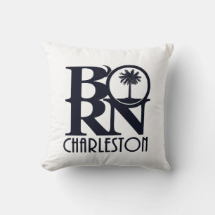 GEBOREN Charleston SC Kissen