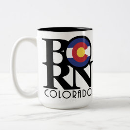 GEBOREN Colorado 15oz Zweifarbige Tasse