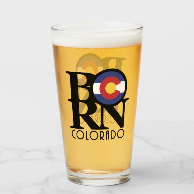 GEBOREN Colorado Glas (Vorne (Gefüllt))