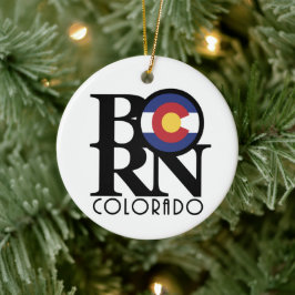 GEBOREN Colorado Keramik Ornament