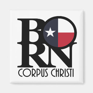GEBOREN Corpus Christi Magnet