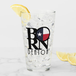 GEBOREN Denton Texas Glas