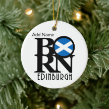 GEBOREN Edinburgh Scotland individuell anpassbar