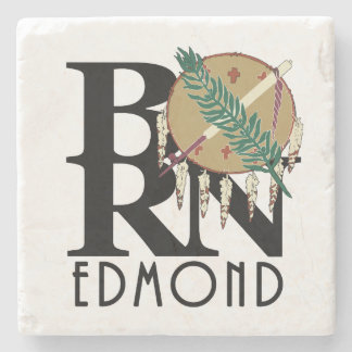 GEBOREN Edmond Oklahoma Steinuntersetzer