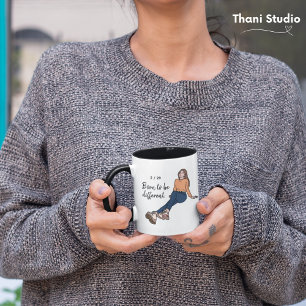 Geboren, ein anderes Leap Year Niedlich Girl 2/29 Tasse