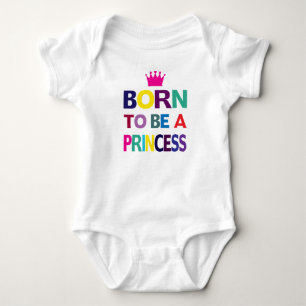 Geboren, ein Baby-Bodysuit für Prinzessinnen zu se Baby Strampler