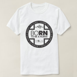 Geboren, ein knackiger, hellfarbiger T - Shirt zu
