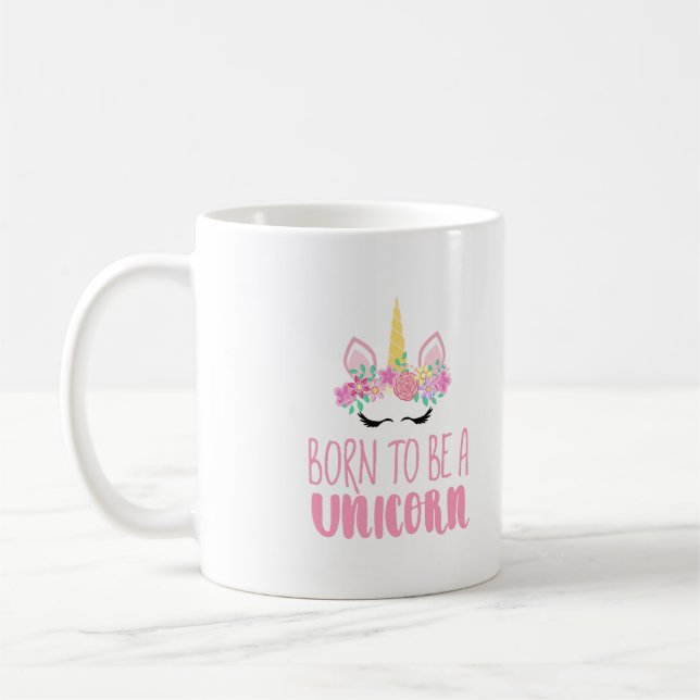 Geboren, eine einsame magische Fantasie zu sein Kaffeetasse (Links)