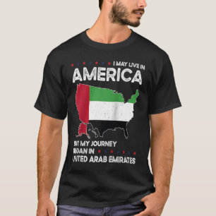 Geboren Emirati Vereinigte Arabische Emirate USA C T-Shirt