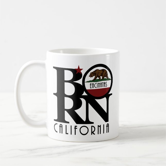 GEBOREN Encinatas 11oz Kaffeetasse (Links)