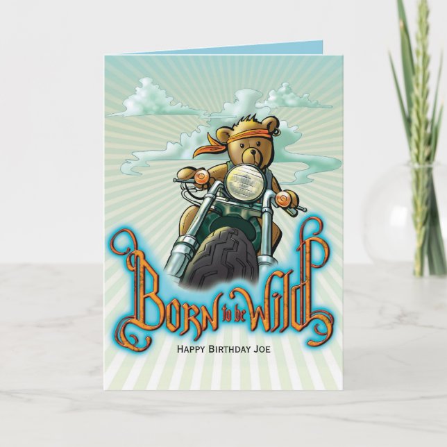 Geboren, frei zu sein karte (Vorderseite)