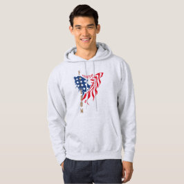 Geboren, Freiheit zu haben | Männerhoodie Hoodie