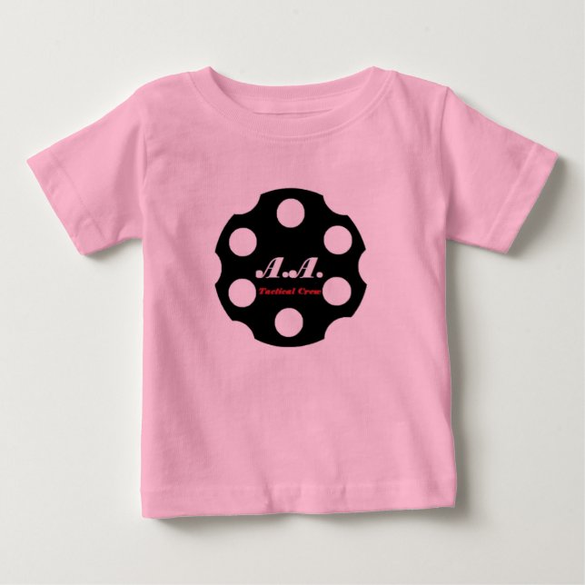 Geboren für ATC Baby T-shirt (Vorderseite)