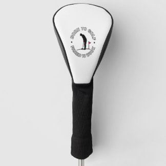 Geboren für die Gestaltung des T - Shirt mit Golfz Golf Headcover
