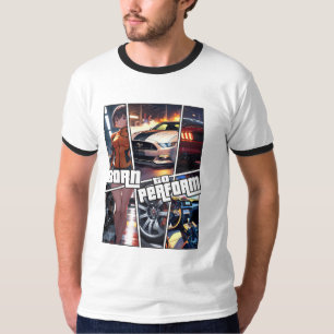Geboren für Rennen, Rennwagen T Shirt