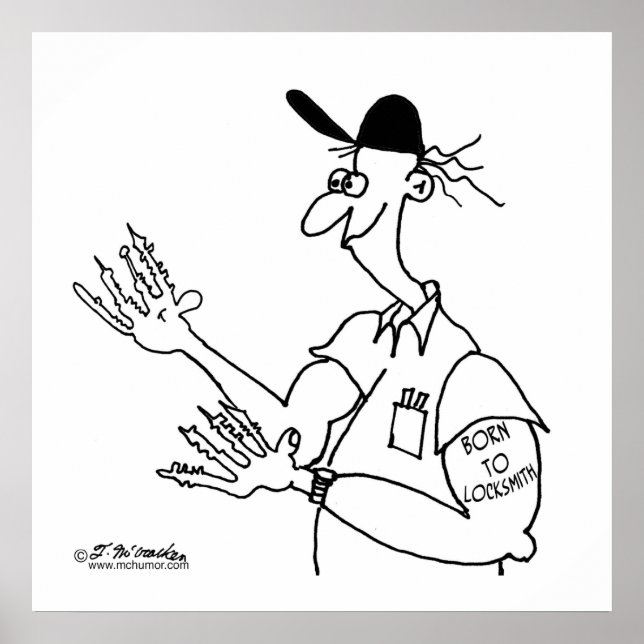 Geboren für Schlossermeister Poster (Vorne)