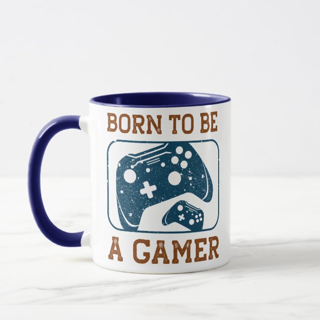 Geboren, Gamer zu sein Tasse (Links)