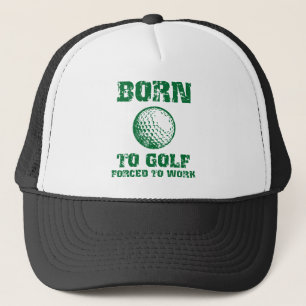 Geboren Golf zu spielen Truckerkappe