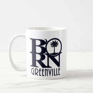 GEBOREN Greenville SC 11oz Kaffeetasse