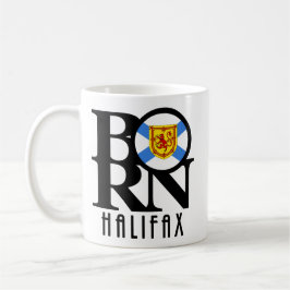 GEBOREN Halifax Nova Scotia 11oz Kaffeetasse