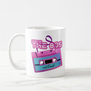 Geboren im 80er und im Wandband mit dem Stolz Kaffeetasse