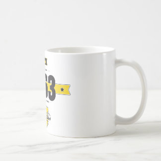 Geboren im Jahr 1963 Kaffeetasse