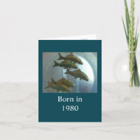 Geboren im Jahr 1980 Geburtstagsspass
