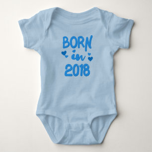 GEBOREN IM JAHR 2018 BABY STRAMPLER