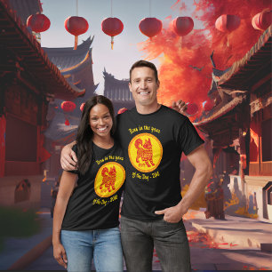 Geboren im Jahr des Hundes Chinesisches Neujahr T-Shirt