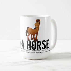 Geboren im Jahr des Pferdes Kaffeetasse