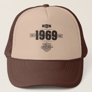 Geboren im Jahre 1969 (Dark&Lightgrey) Truckerkappe