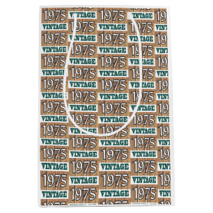 Geboren im Jahre 1975 Mittlere Geschenktüte