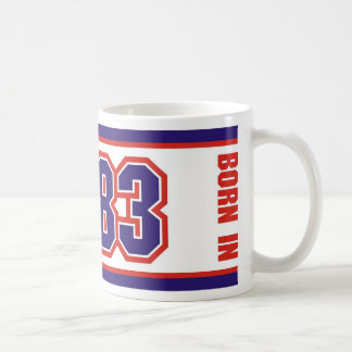 Geboren im Jahre 1983 Kaffeetasse