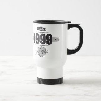 Geboren im Jahre 1999 (Dark&Lightgrey) Reisebecher