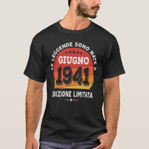 Geboren im Juni 1941 81. Geburtstag 81 Jahre T-Shirt