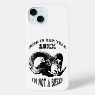 Geboren im Ram Year 1931 1943 1955 bin ich kein Sh Case-Mate iPhone Hülle