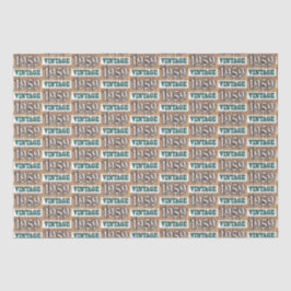 Geboren in 1959 Gewebepapier Seidenpapier